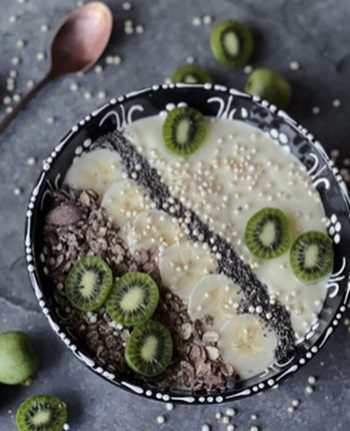 Gezond Eten: Kiwibes en Banaan Smoothiebowl